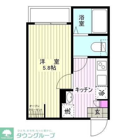 アネックスガーデン馬橋の物件間取画像